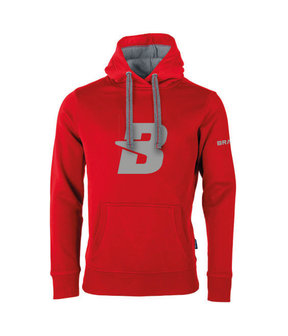 M8 Brave Hoodie Red, Grey Silicone Print 